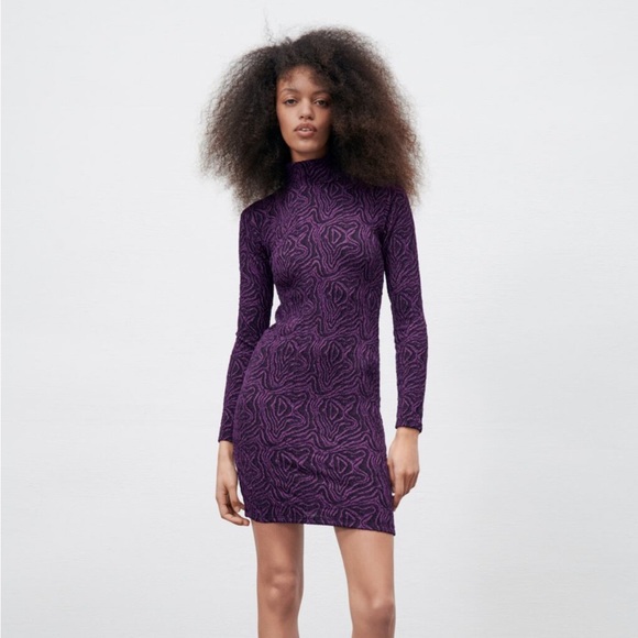 Zara Jacquard Dress - Picture 1 of 1